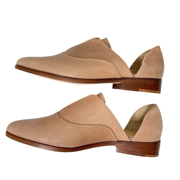 Nisolo Emma d'Orsay Oxford 2.0 in Almond Leather Womens Size 8.5 - Picture 6 of 10